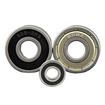 608zz Skateboard Bearings 8x22x7mm – Premium 2RS Deep Groove Ball Bearings